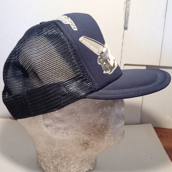 *NWOT* Vintage Kennedy Space Center Space Shuttle Snapback Trucker Hat Cap - Picture 4 of 7